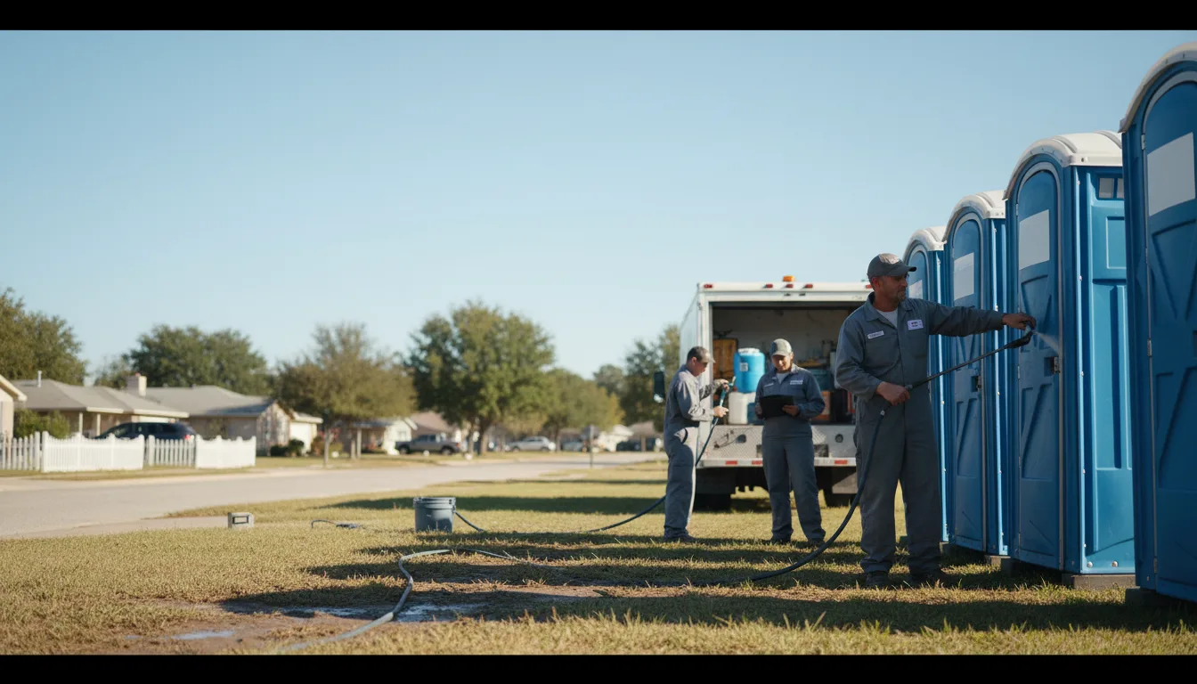 Long-Term Portable Toilet Rental in Bloomington, IN near me